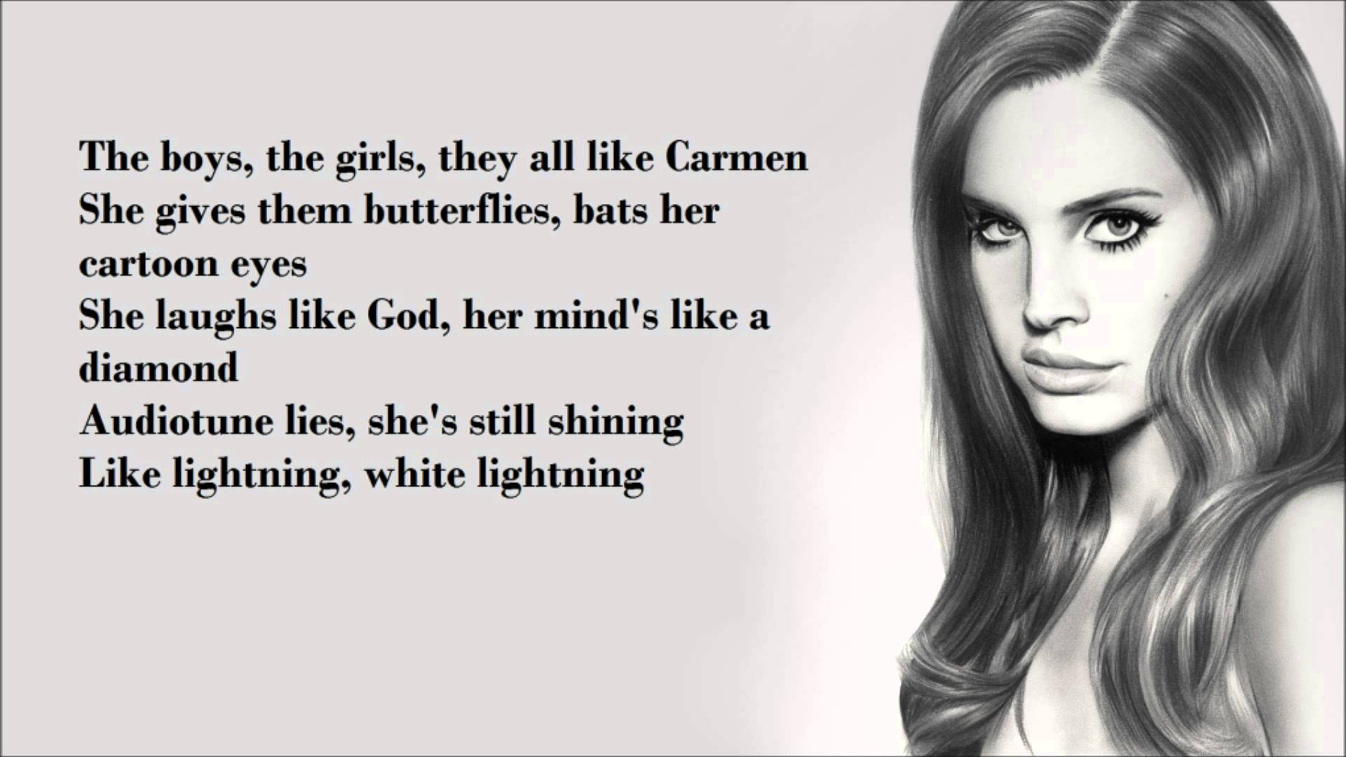 Adele - Rolling in the Deep (Lyrics) - Lana Del Rey