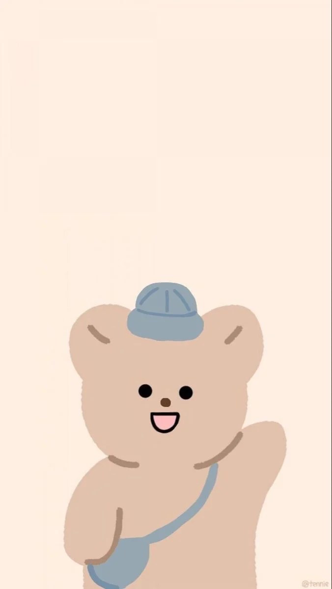 A bear with hat and blue shirt - Teddy bear