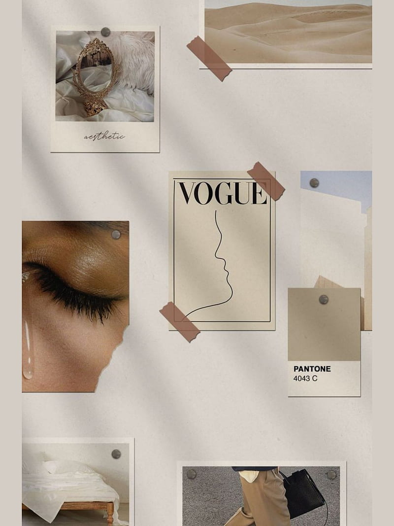 A collage of pictures with the word vogue on them - Vogue