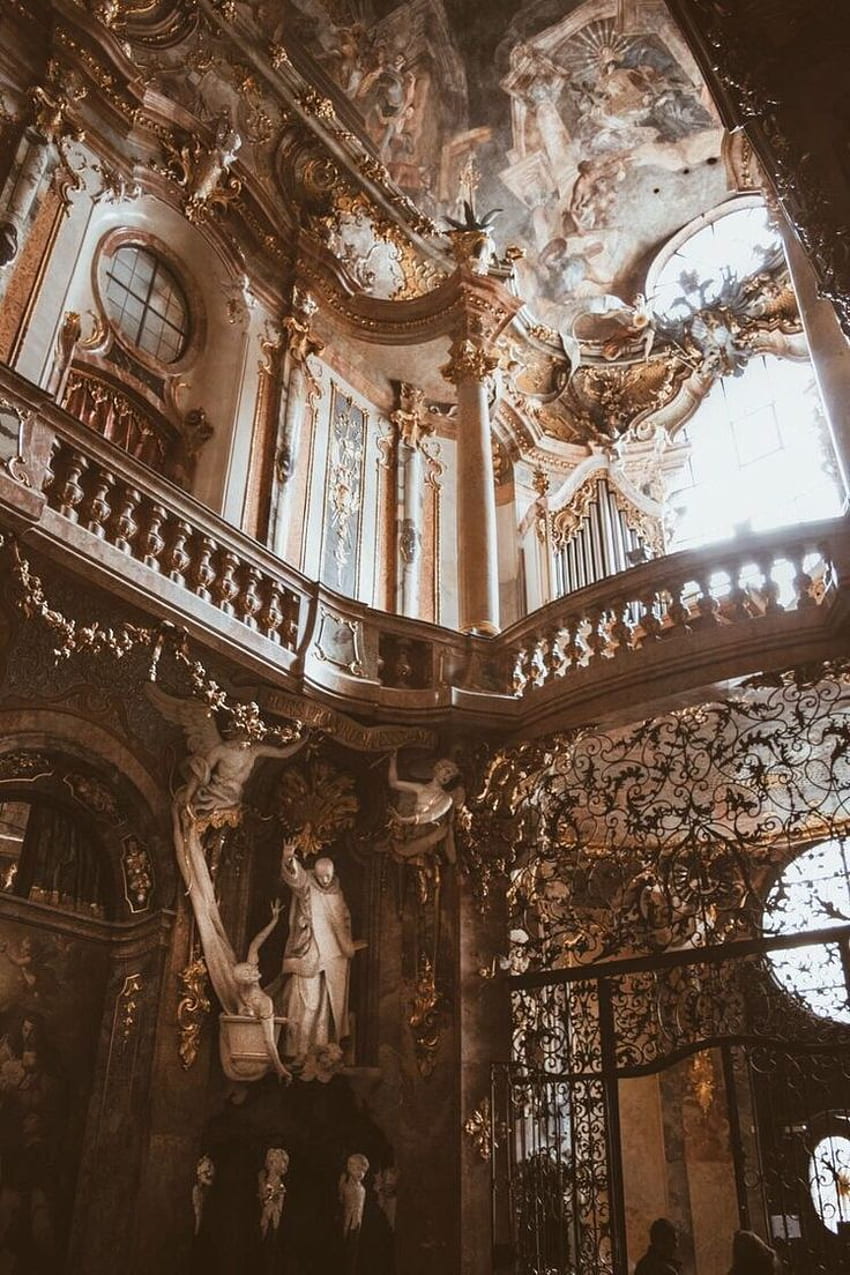 Baroque architecture HD wallpaper