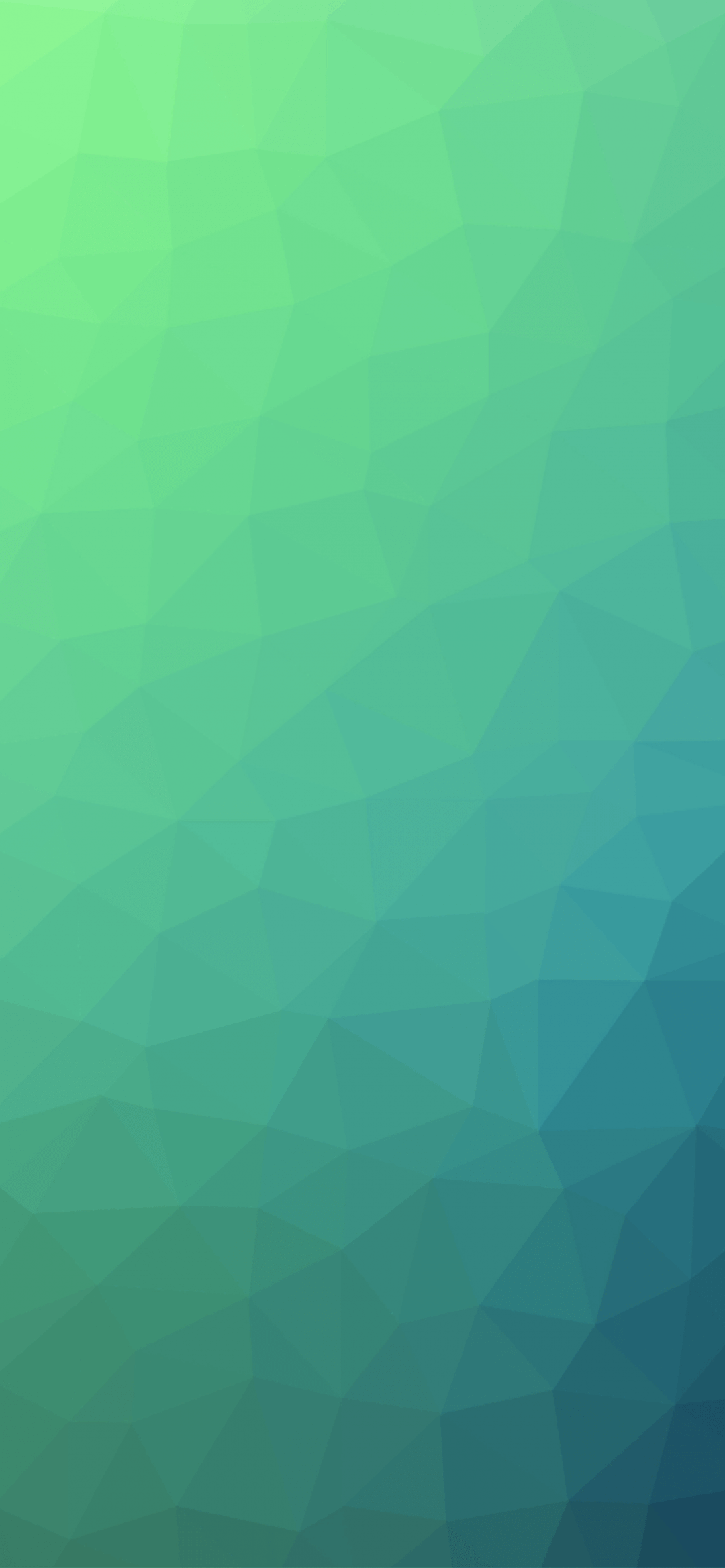 A gradient iPhone 6 wallpaper - Green, mint green