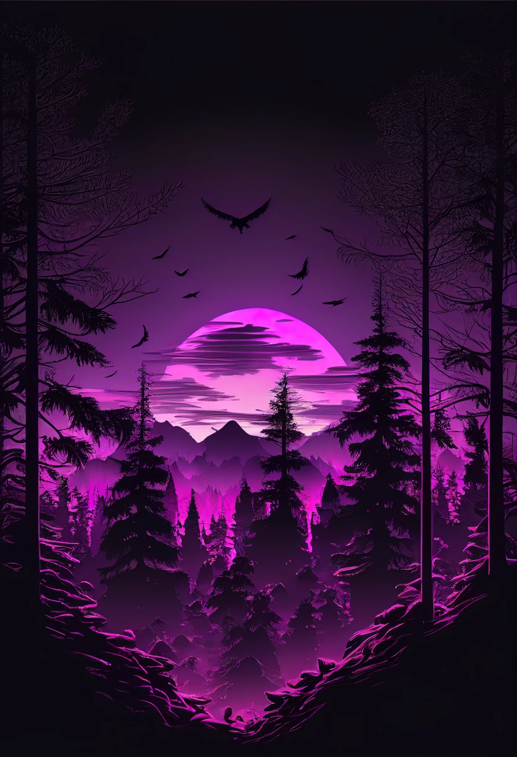Inspirational Purple Aesthetic iPhone Wallpaper for Free 2023