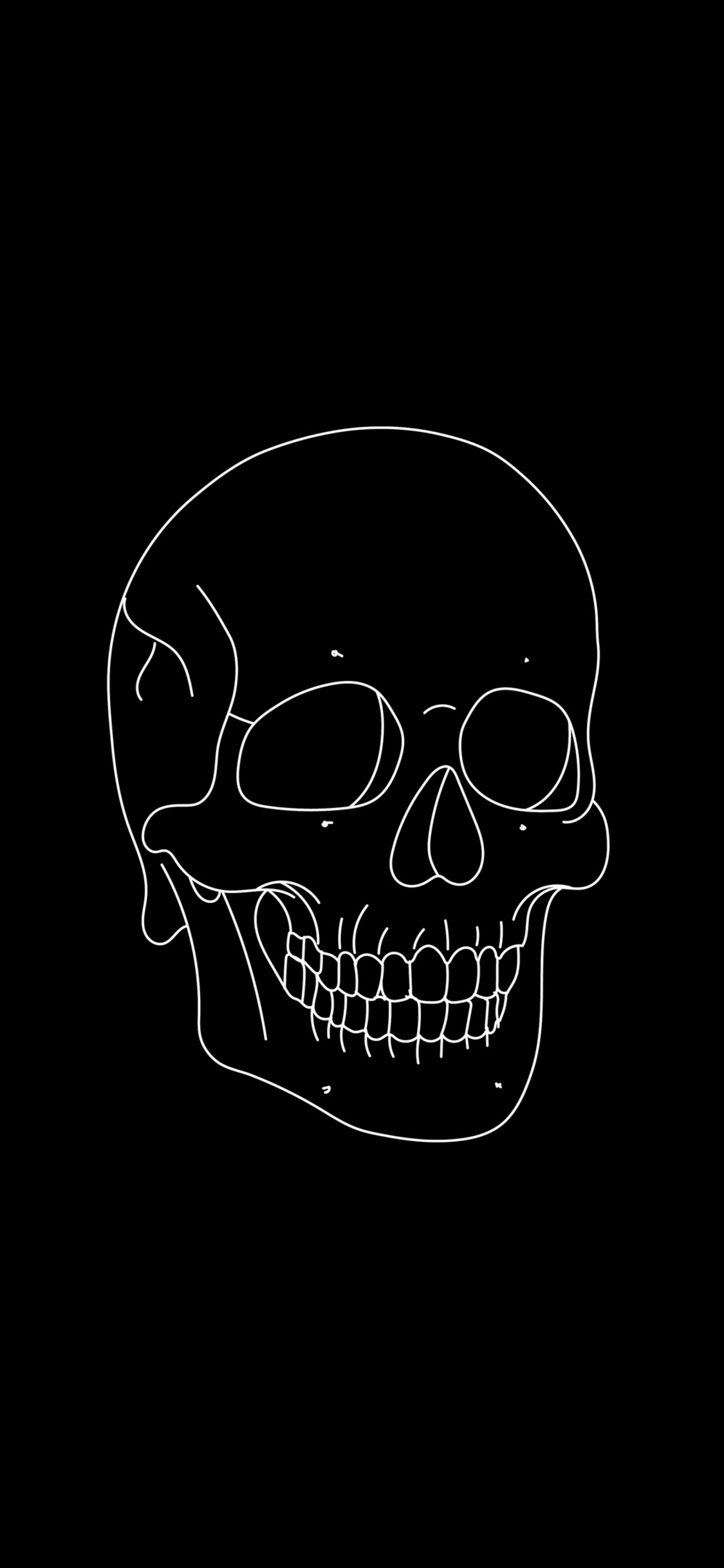 Skull Light Minimal 4k iPhone XS, iPhone iPhone X HD 4k Wallpaper, Image, Background, Photo and Picture