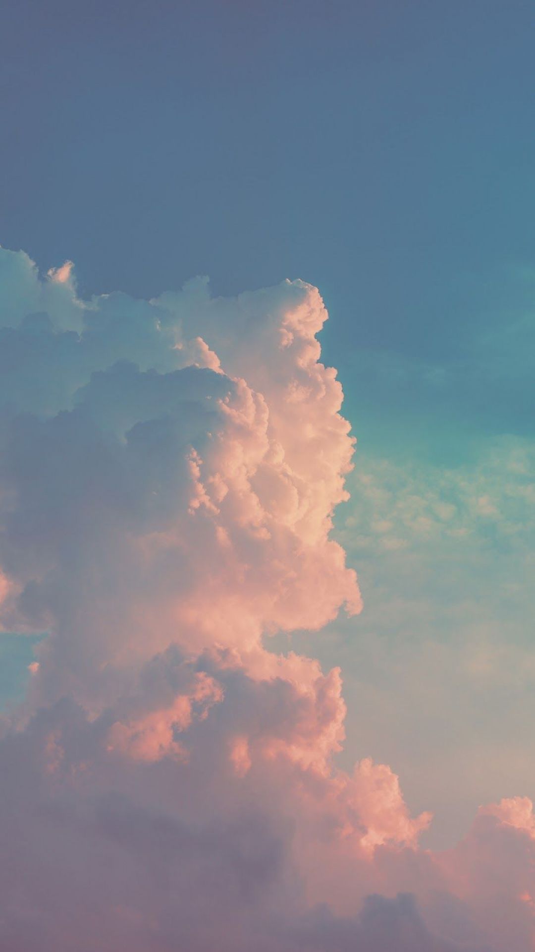 IPhone wallpaper of a sky with clouds - Cloud, vintage clouds, calming, sky, Android