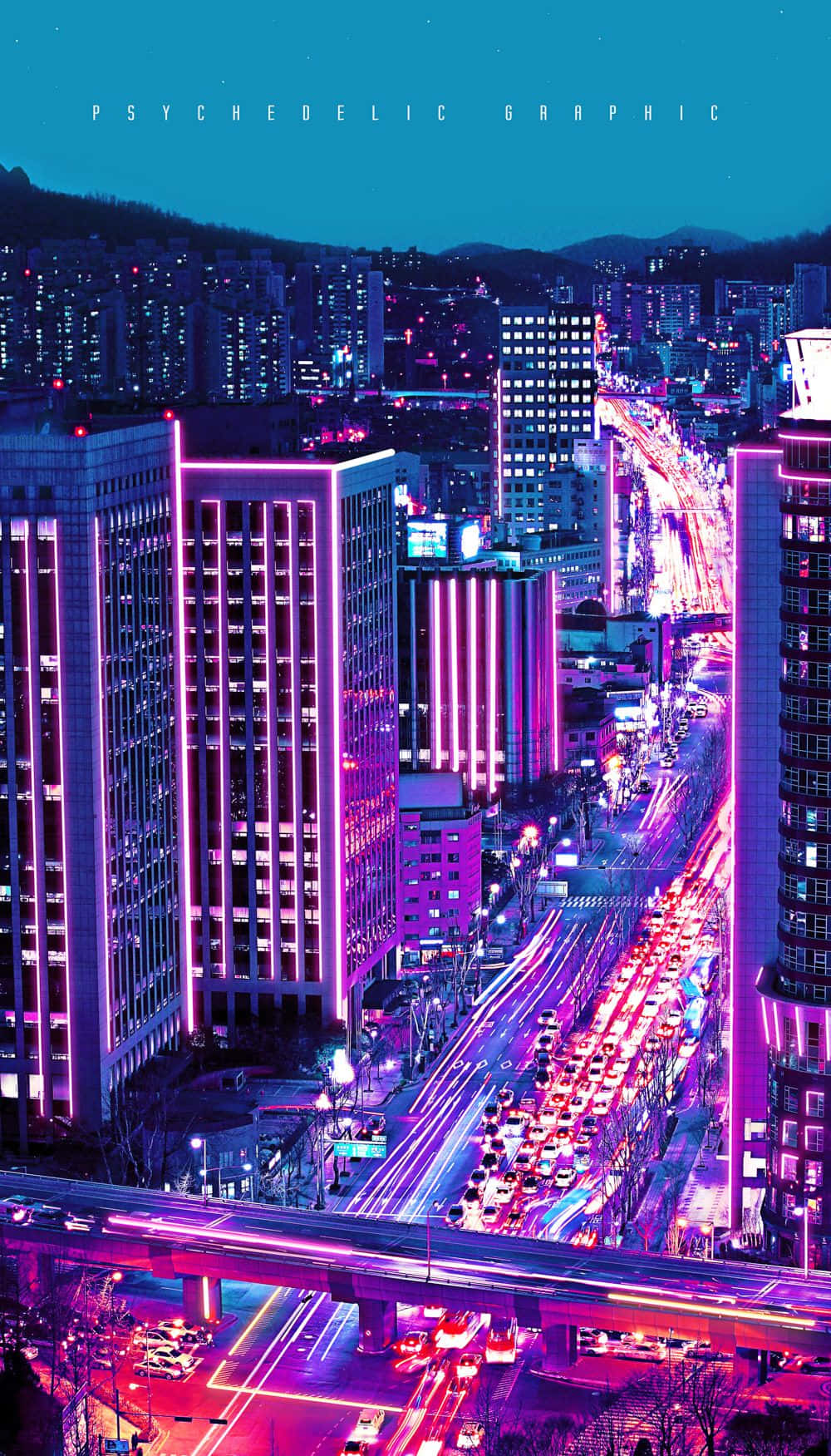 Download Neon City Aesthetic Wallpaper