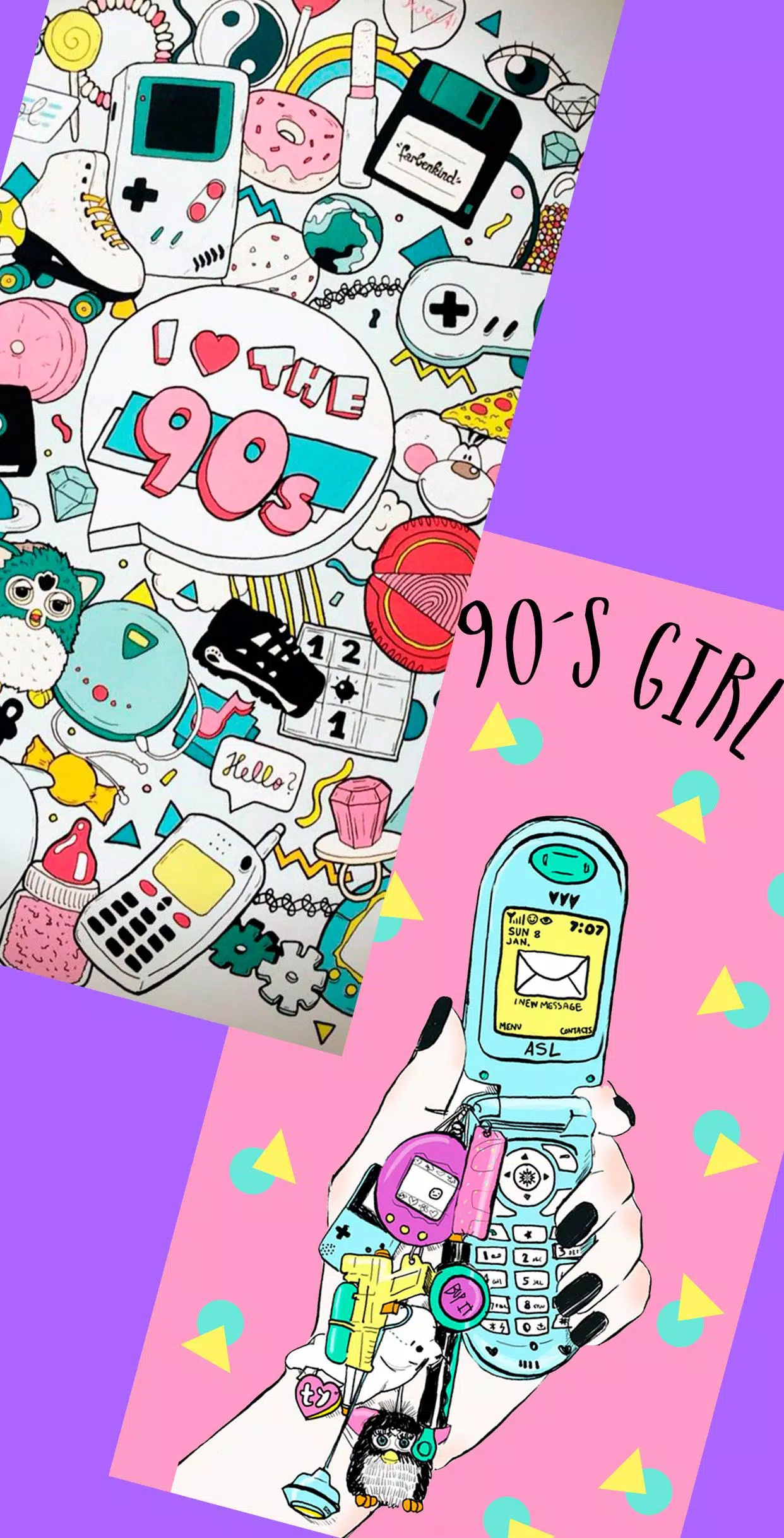 Iphone wallpaper for 90s girls. 2020 phone background - VSCO