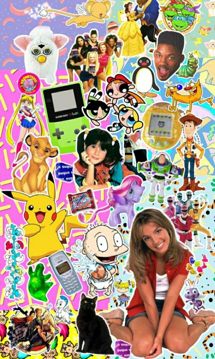 A collage of childhood memories - 2000s