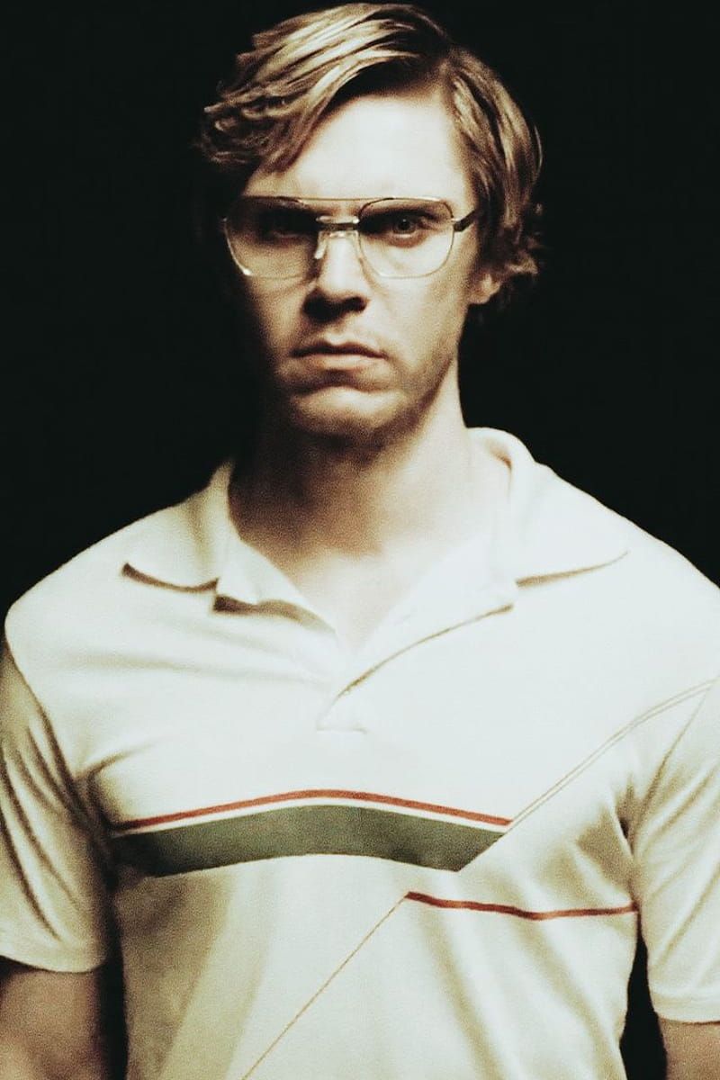 A man with glasses and shirt on - Evan Peters