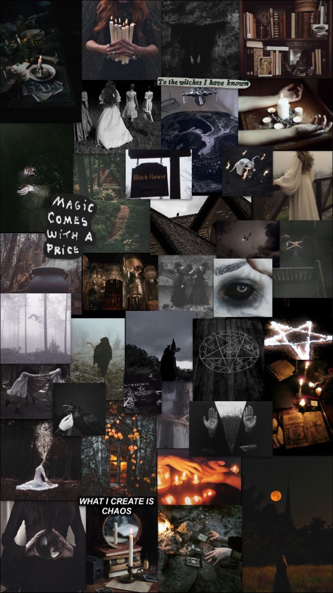 Witch Wiccan Aesthetic. Black Aesthetic Wallpaper, IPhone Wallpaper Grunge, Glitch Wallpaper