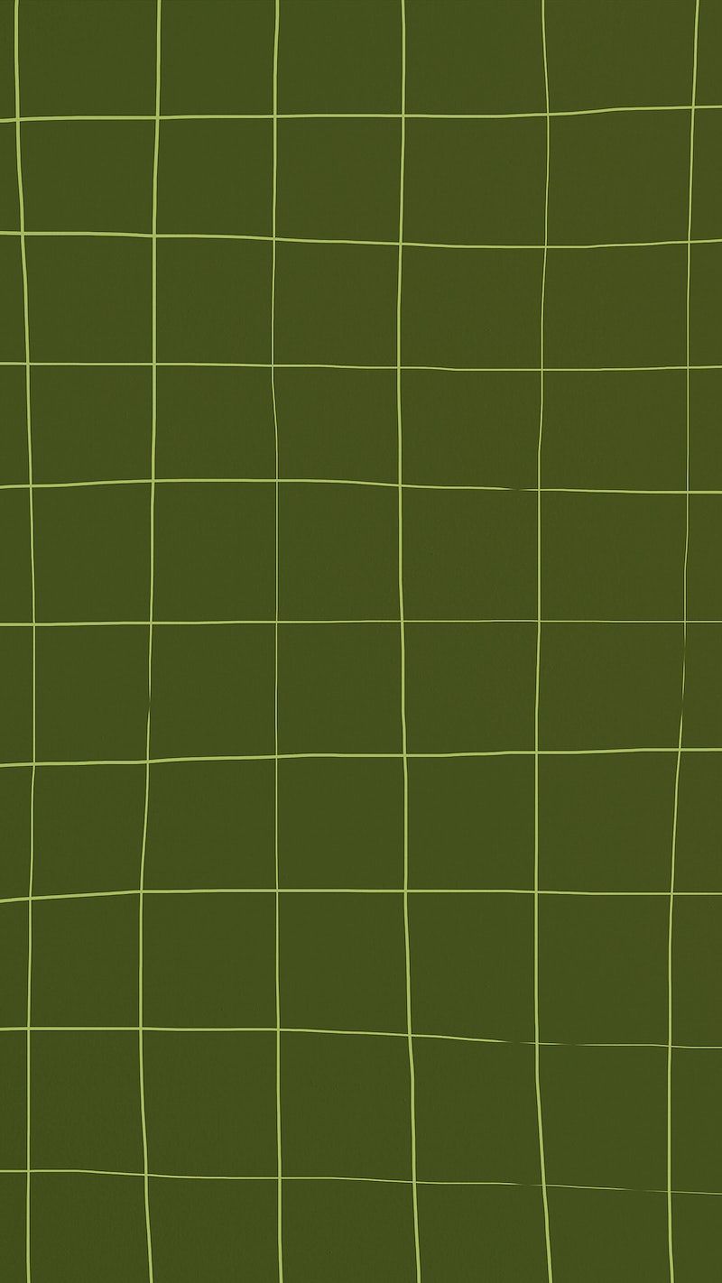 A green grid background - Green