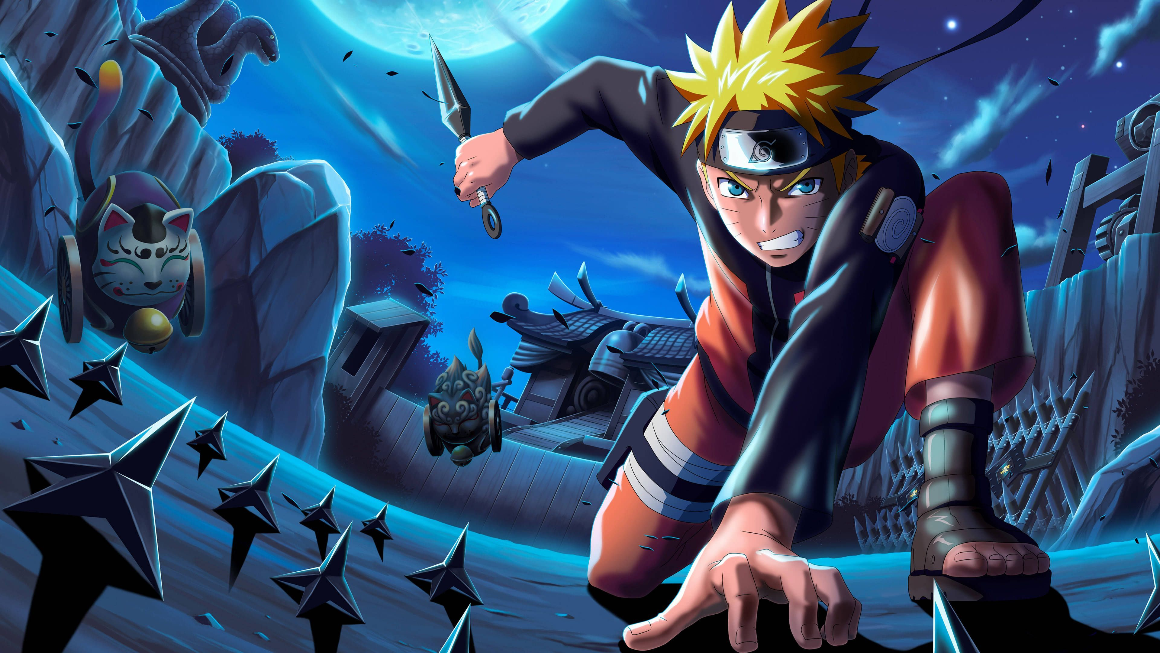 Naruto Art Wallpaper and Background 4K, HD, Dual Screen