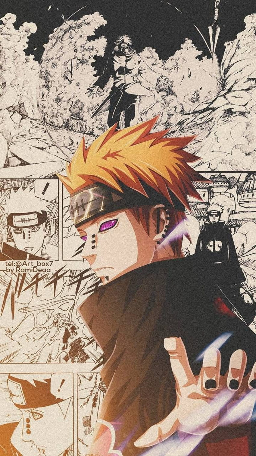 Retro aesthetic naruto HD wallpaper