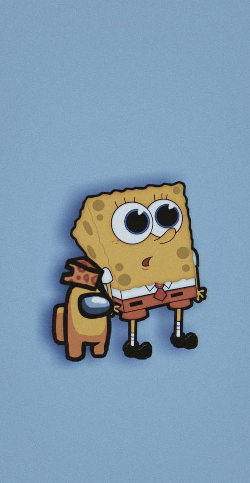 A sponge with an eye on his head - SpongeBob