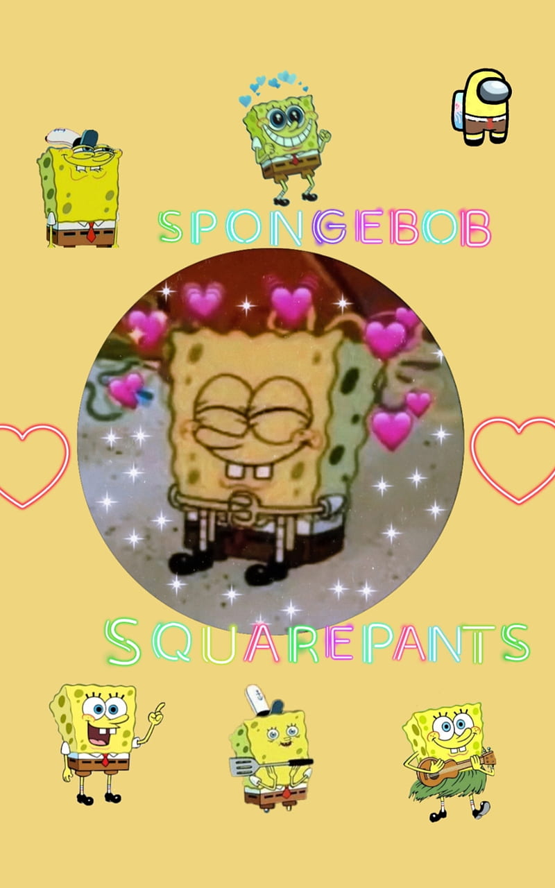 Spongebob Aesthetic, cute, HD phone wallpaper