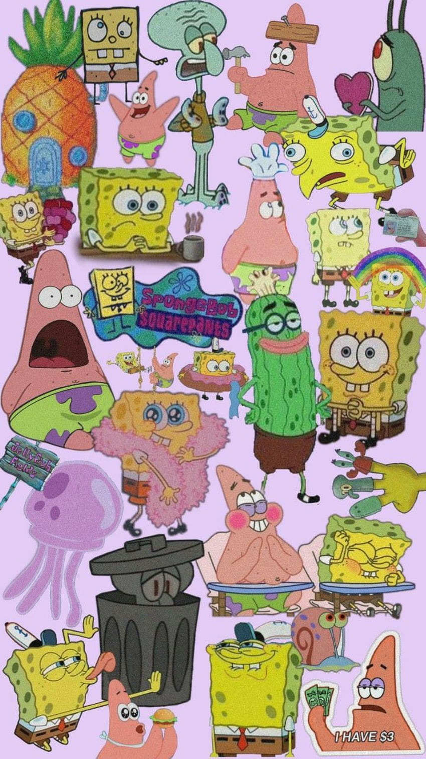 Sponge Bob, spongebob baddie HD phone wallpaper
