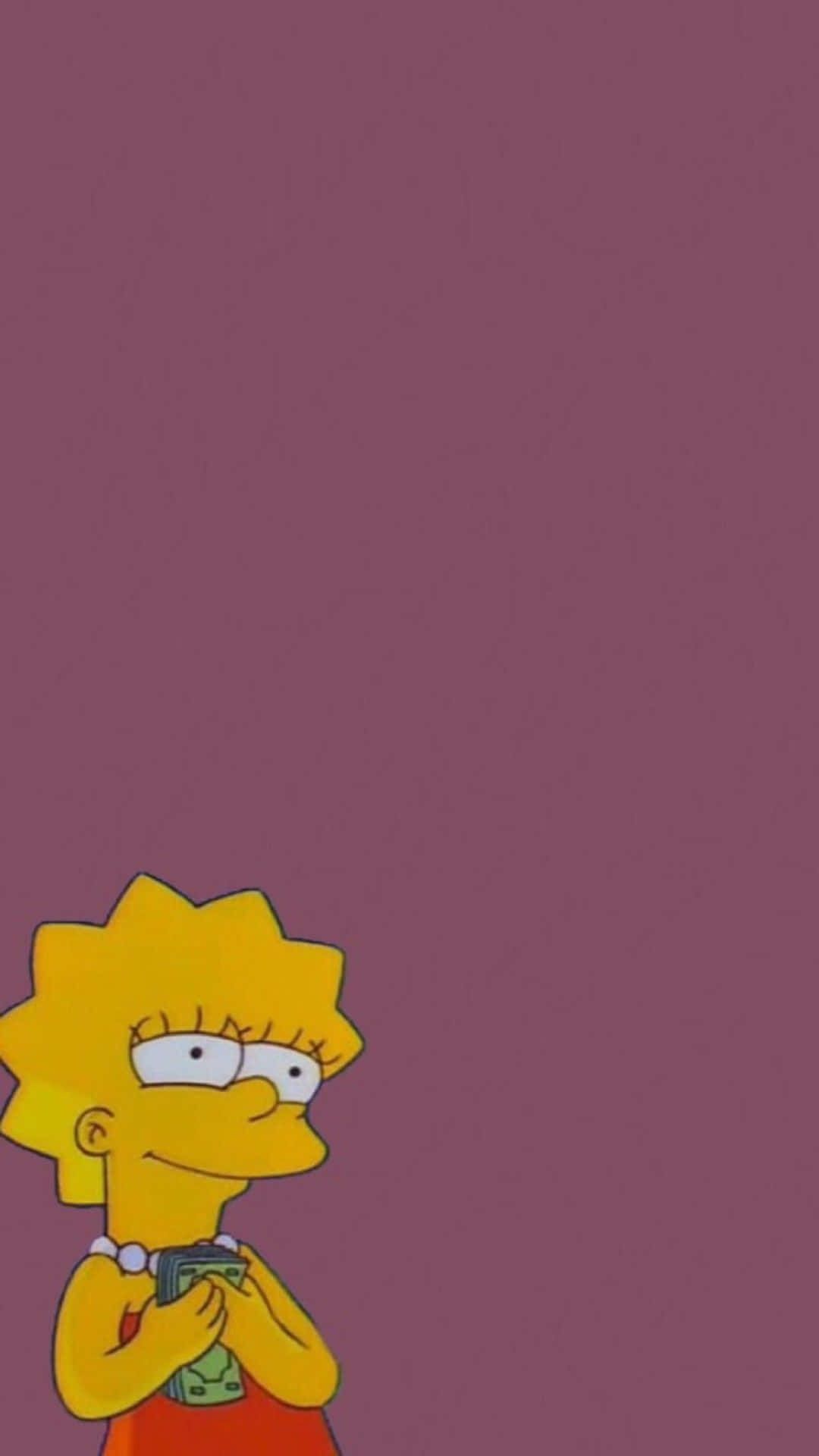 Lisa Simpson Wallpaper iPhone with high-resolution 1080x1920 pixel. You can use this wallpaper for your iPhone 5, 6, 7, 8, X, XS, XR backgrounds, Mobile Screensaver, or iPad Lock Screen - The Simpsons