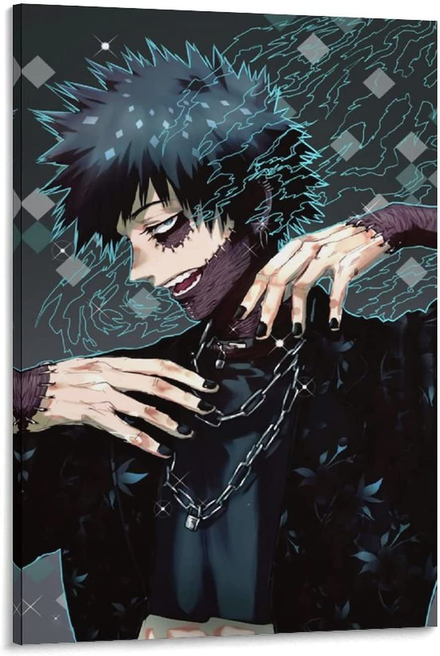 My Hero Academia Dabi Anime Poster Handsome Vintage Wall Art Canvas Posters & Prints Drawing Modern Aesthetic Room Decor 24x36inch(60x90cm) : Amazon.co.uk: Home & Kitchen