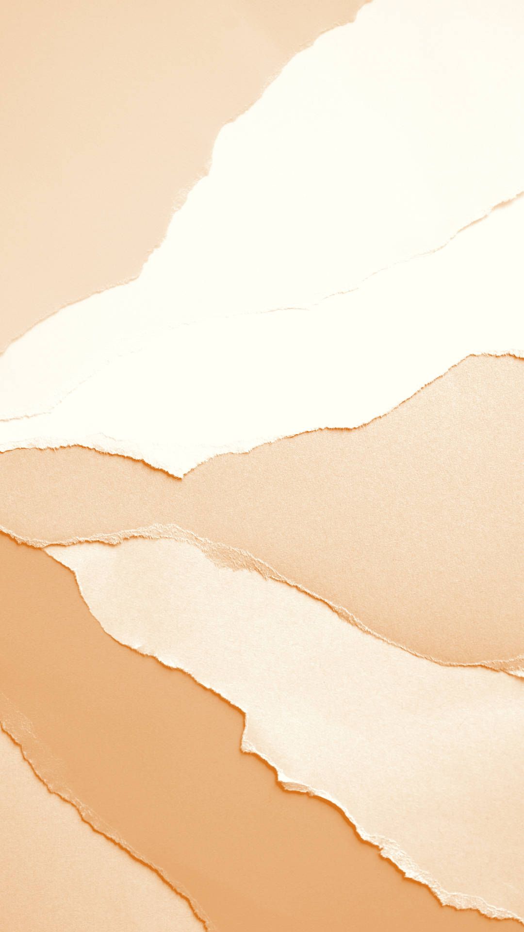 Download Cream Aesthetic Paper Art Wallpaper