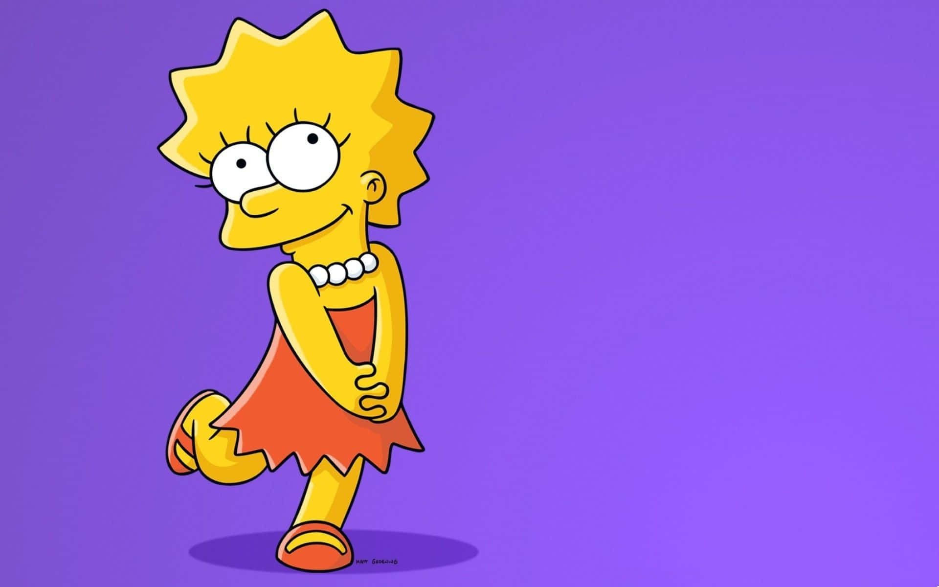 Lisa Simpson is a fictional character from the animated television series The Simpsons. She is the middle child of the Simpson family, and is known for her intelligence and love of classical music. - The Simpsons, Lisa Simpson