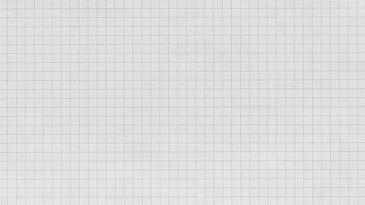 A sheet of graph paper with squares - Grid