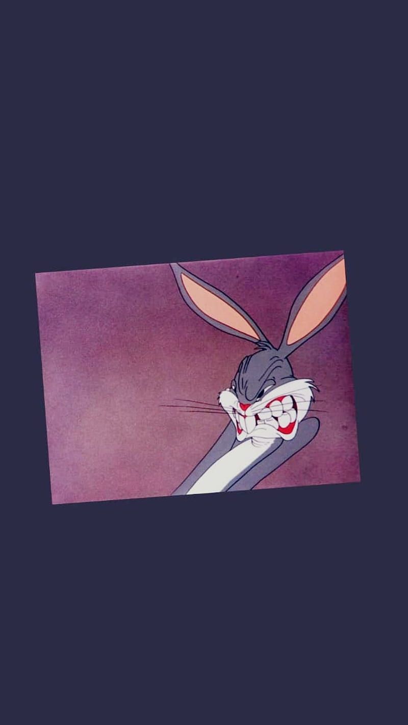 Bugs bunny, aestethic, simple, HD phone wallpaper