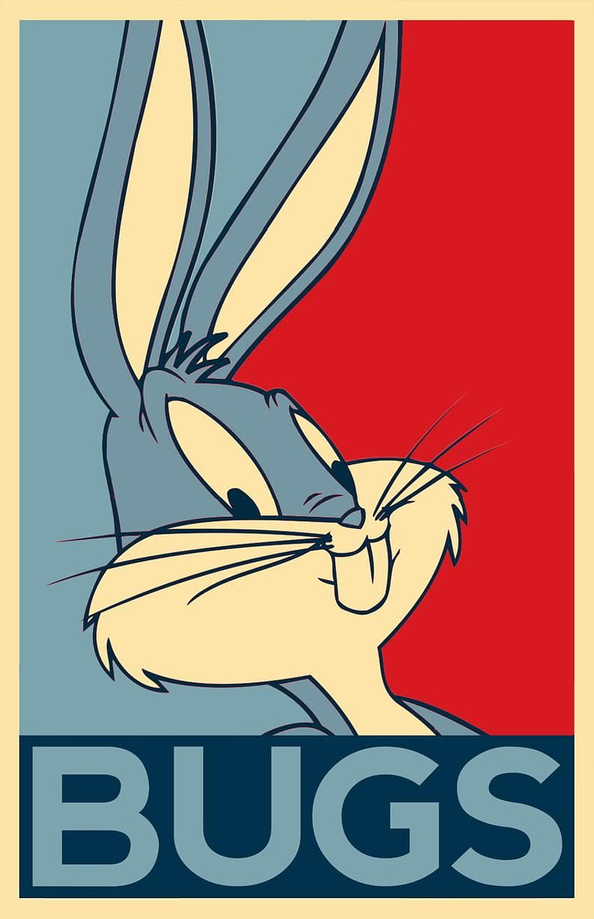 Bugs Bunny Pop Art Illustration Looney Tunes Warner Bros, looney tunes vintage HD phone wallpaper