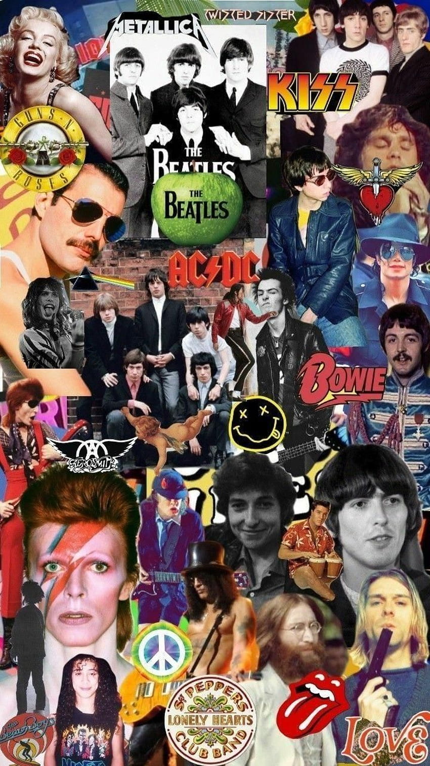 The beatles and other rock stars - Rock, 80s