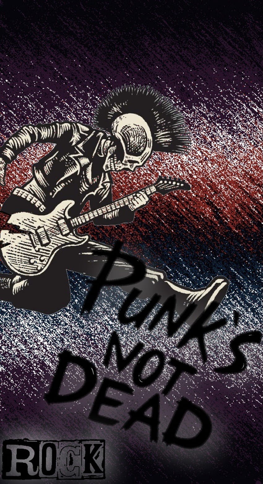 A poster that says pink's not dead - Punk