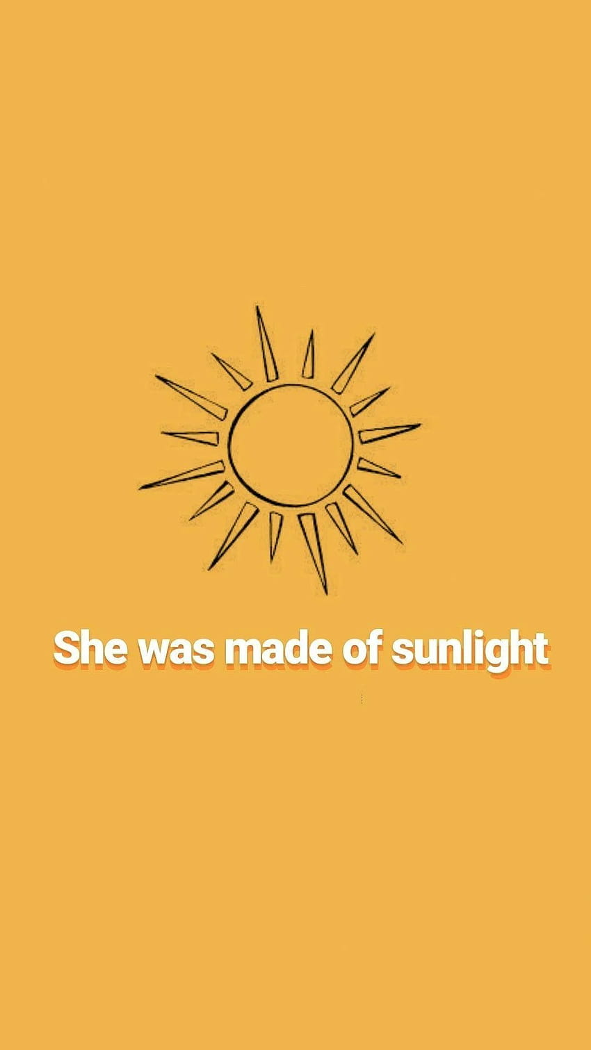 She was made of sunlight - Sunshine