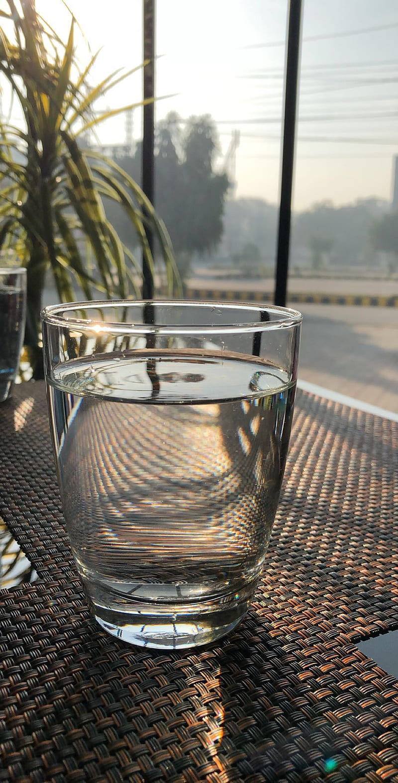 Morning Sunshine, glass, pakistan, water, aesthetic, still life, HD phone wallpaper
