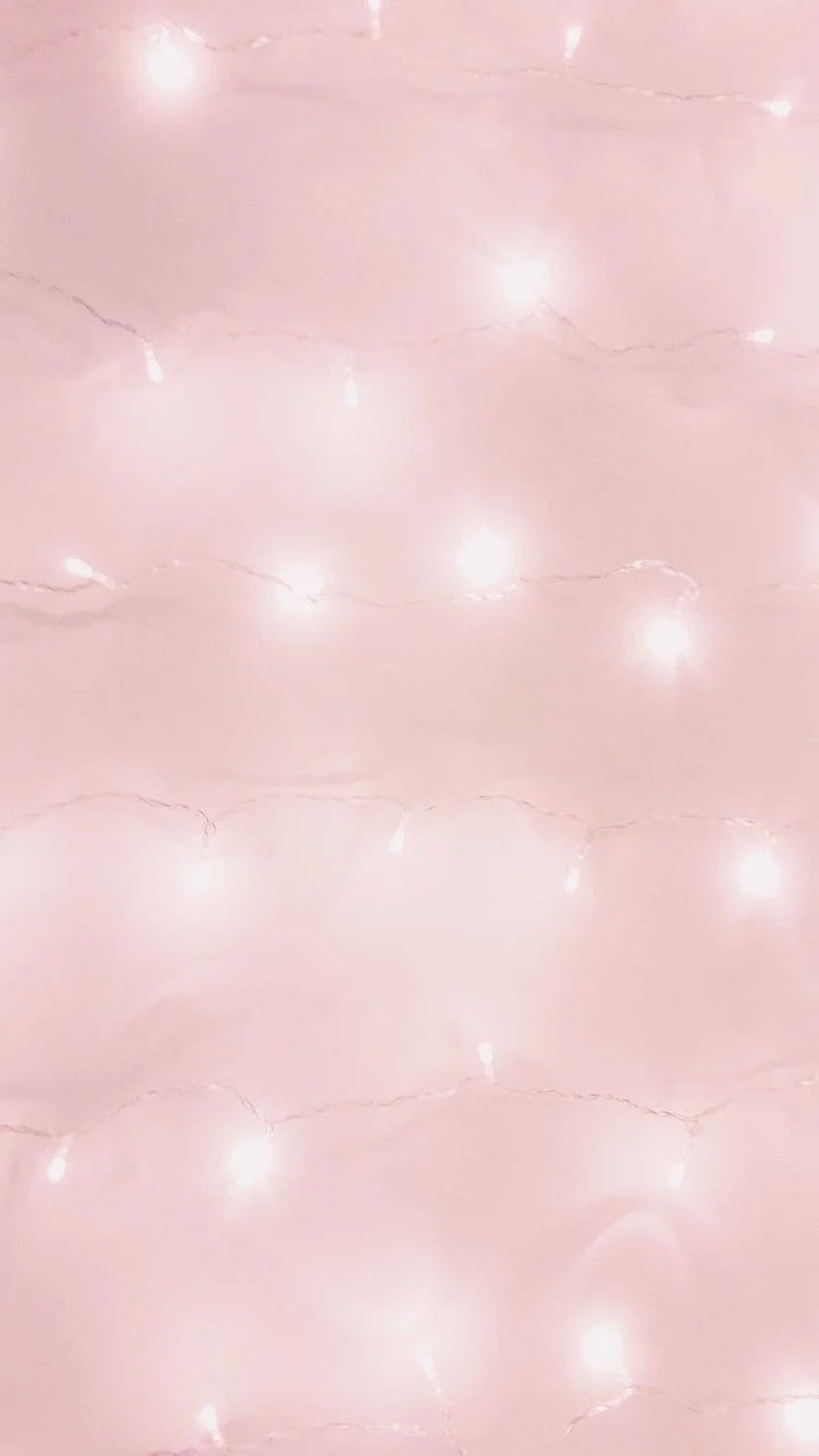A close up of pink lights on the wall - Soft pink, light pink
