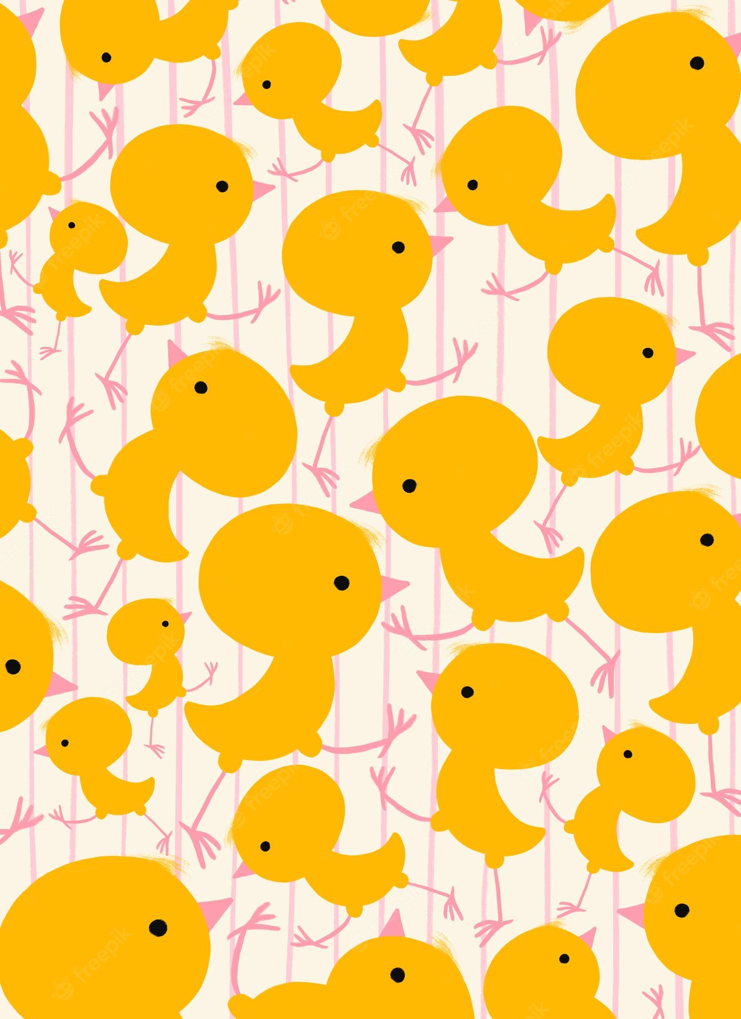 Cute Duck Background Image