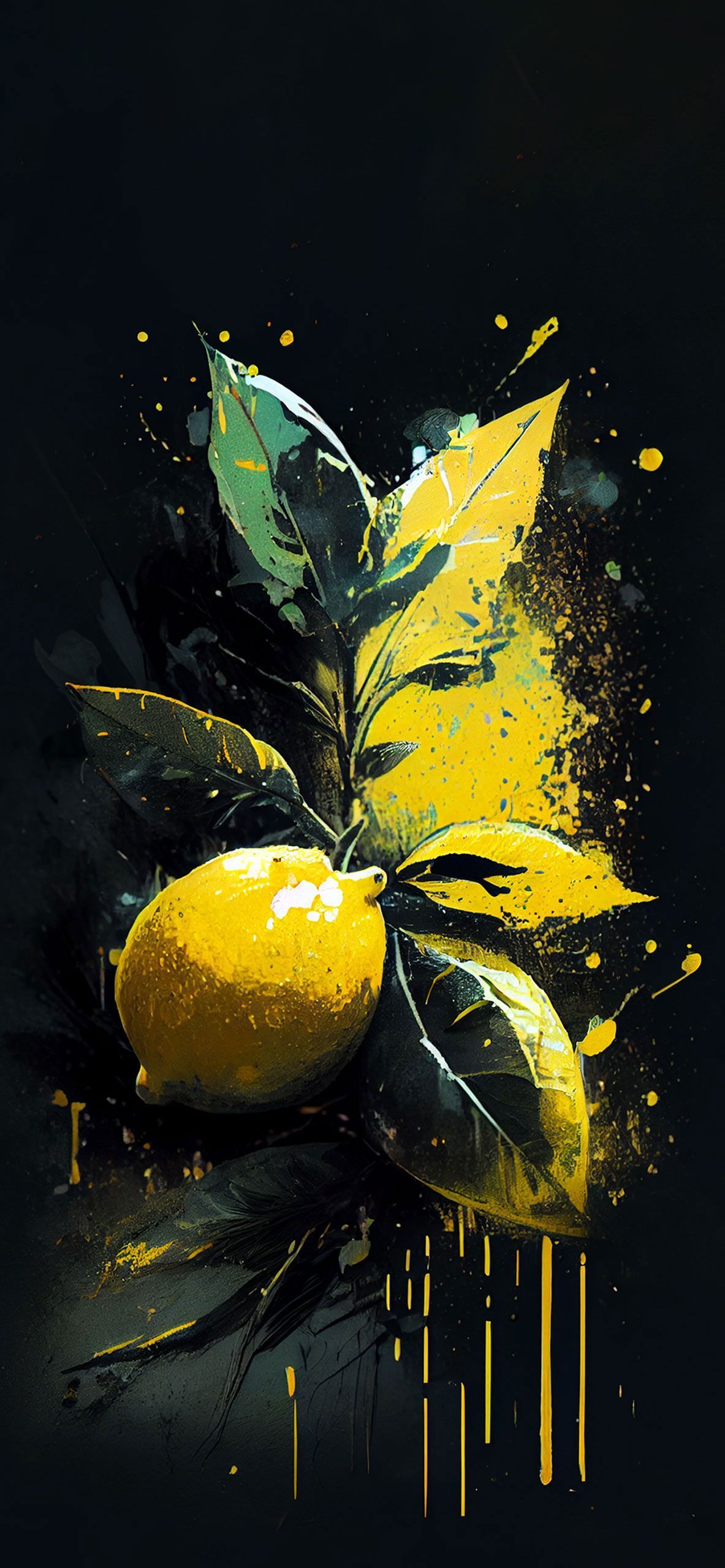 Lemon Aesthetic Art Wallpaper Lemon Wallpaper Phone