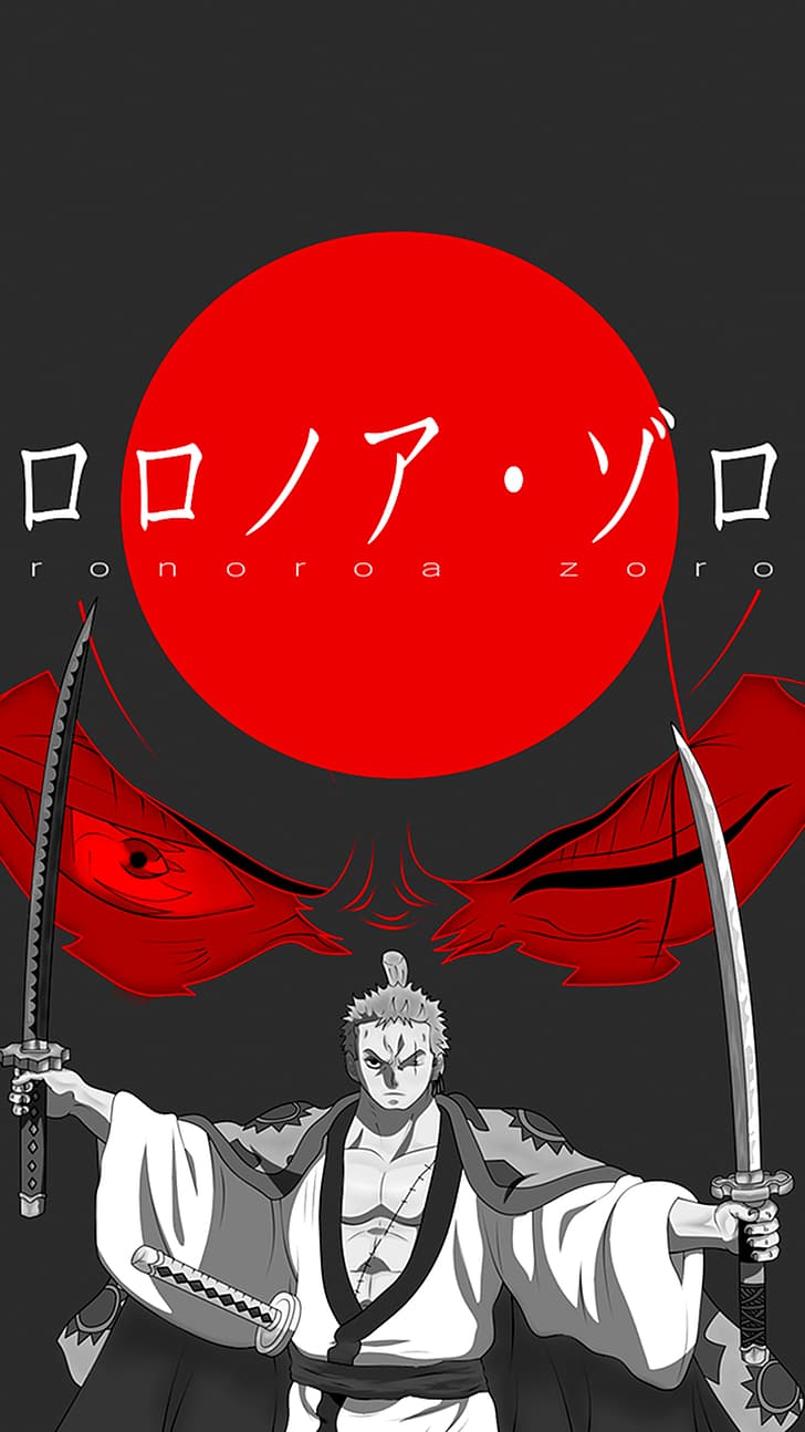 Roronoa Zoro from One Piece wallpaper for iPhone, Android and desktop. - One Piece