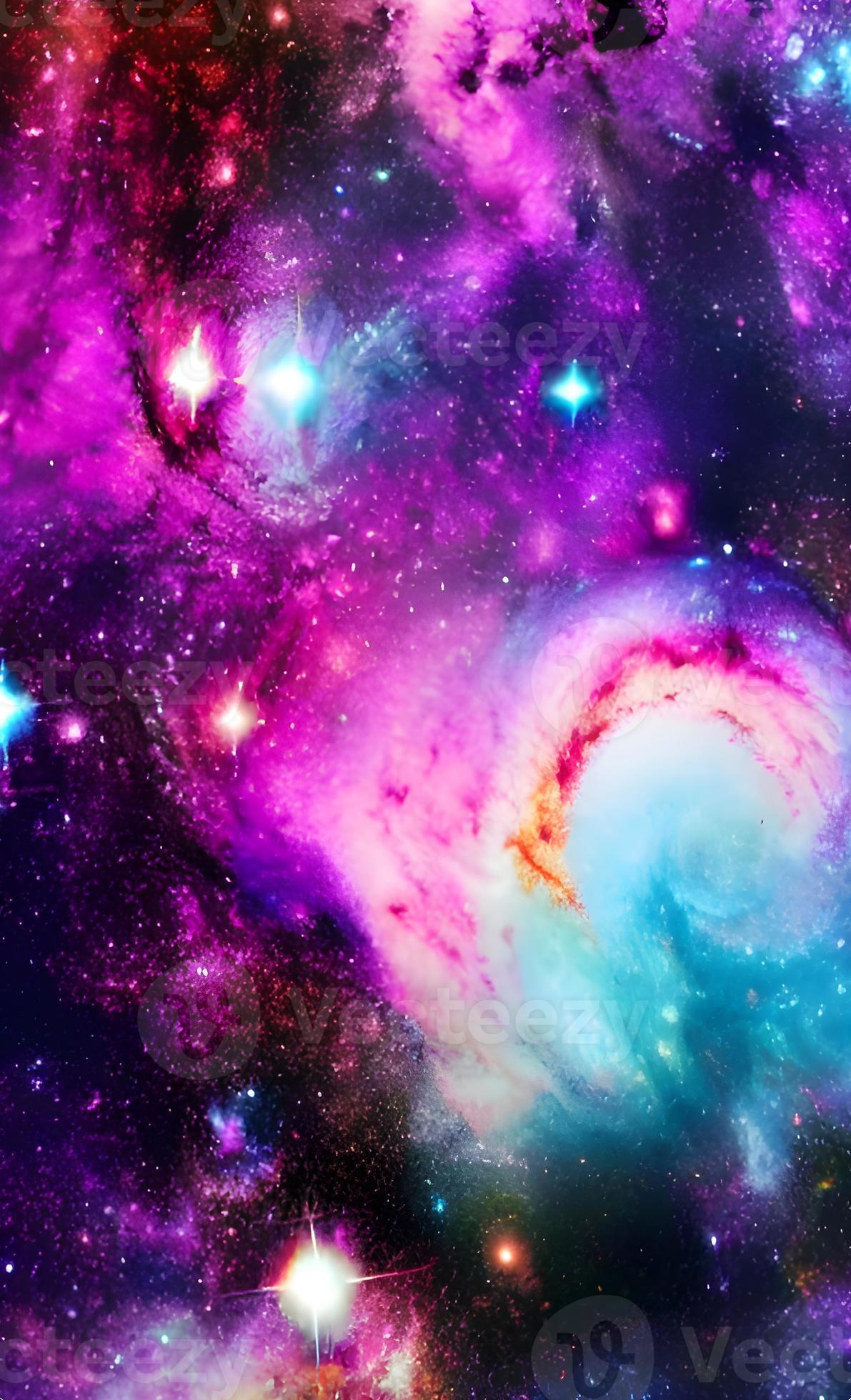 Galaxy Space background universe magic sky nebula night purple cosmos. Cosmic galaxy wallpaper blue color star dust. Blue texture abstract galaxy infinite future dark deep light