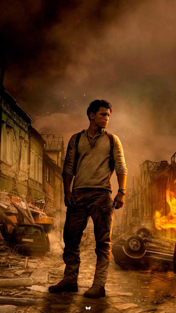 Free download Tom Holland Uncharted Wallpaper Discover more Film Movie Tom [736x1308] for your Desktop, Mobile & Tablet. Explore Uncharted Movie Wallpaper. Movie Background, Uncharted 2 Among Thieves Wallpaper, Uncharted Wallpaper