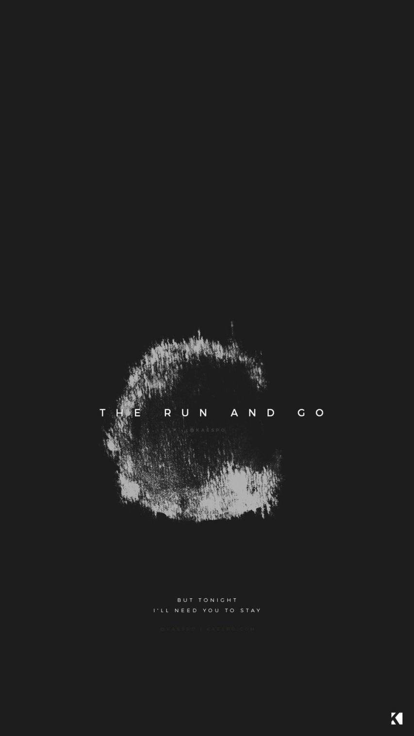 A black and white iPhone wallpaper with the lyrics 