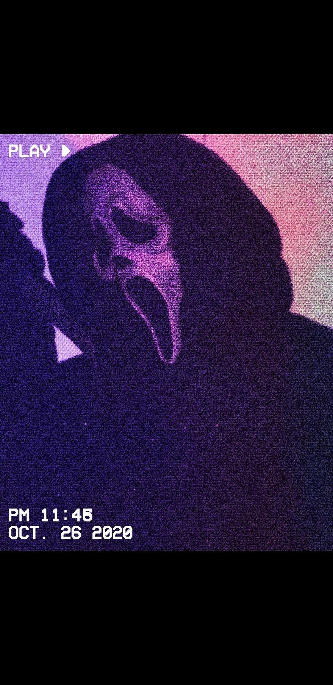 Ghostface Wallpaper. Retro horror, Horror movie icons, Ghost face wallpaper aesthetic