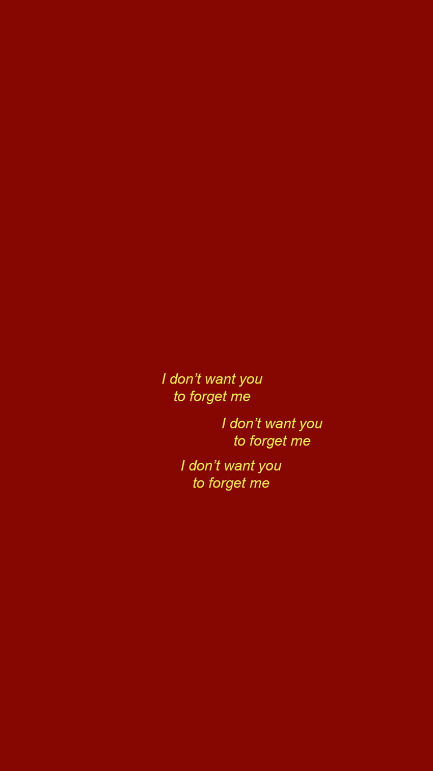 A red background with text that says i don't want to be your friend - Baddie