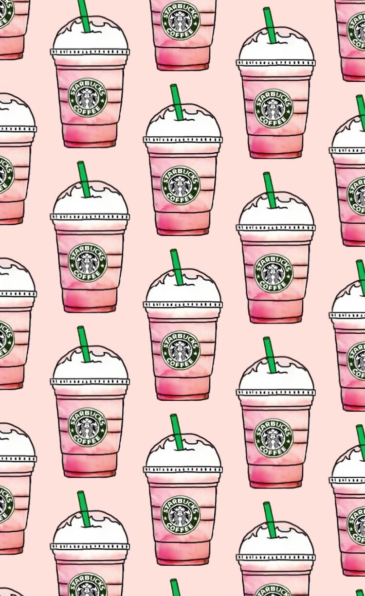 Starbucks, Wallpaper, And Pink Image Wallpaper iPhone 5