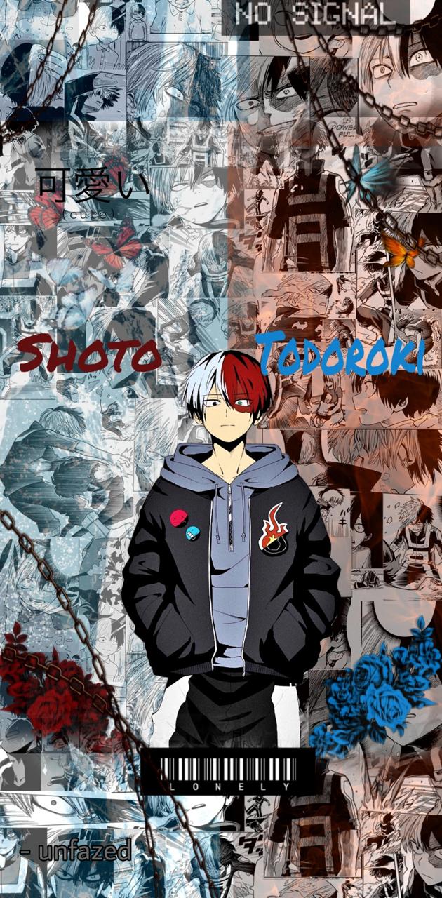 Shoto Todoroki wallpaper I made! (OC) - Shoto Todoroki