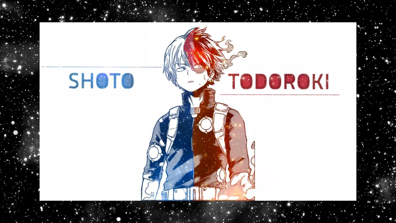 A poster with the words shotokoki on it - Shoto Todoroki