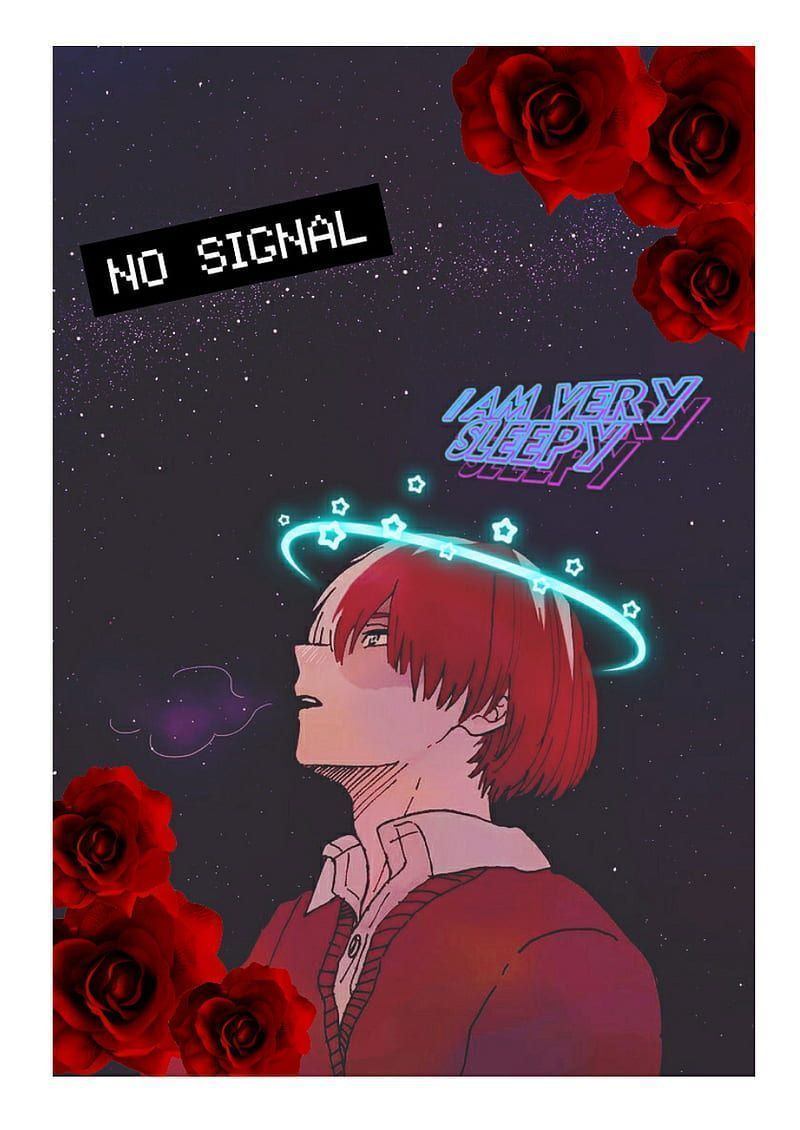 Todoroki aesthetic, bnha, HD phone wallpaper