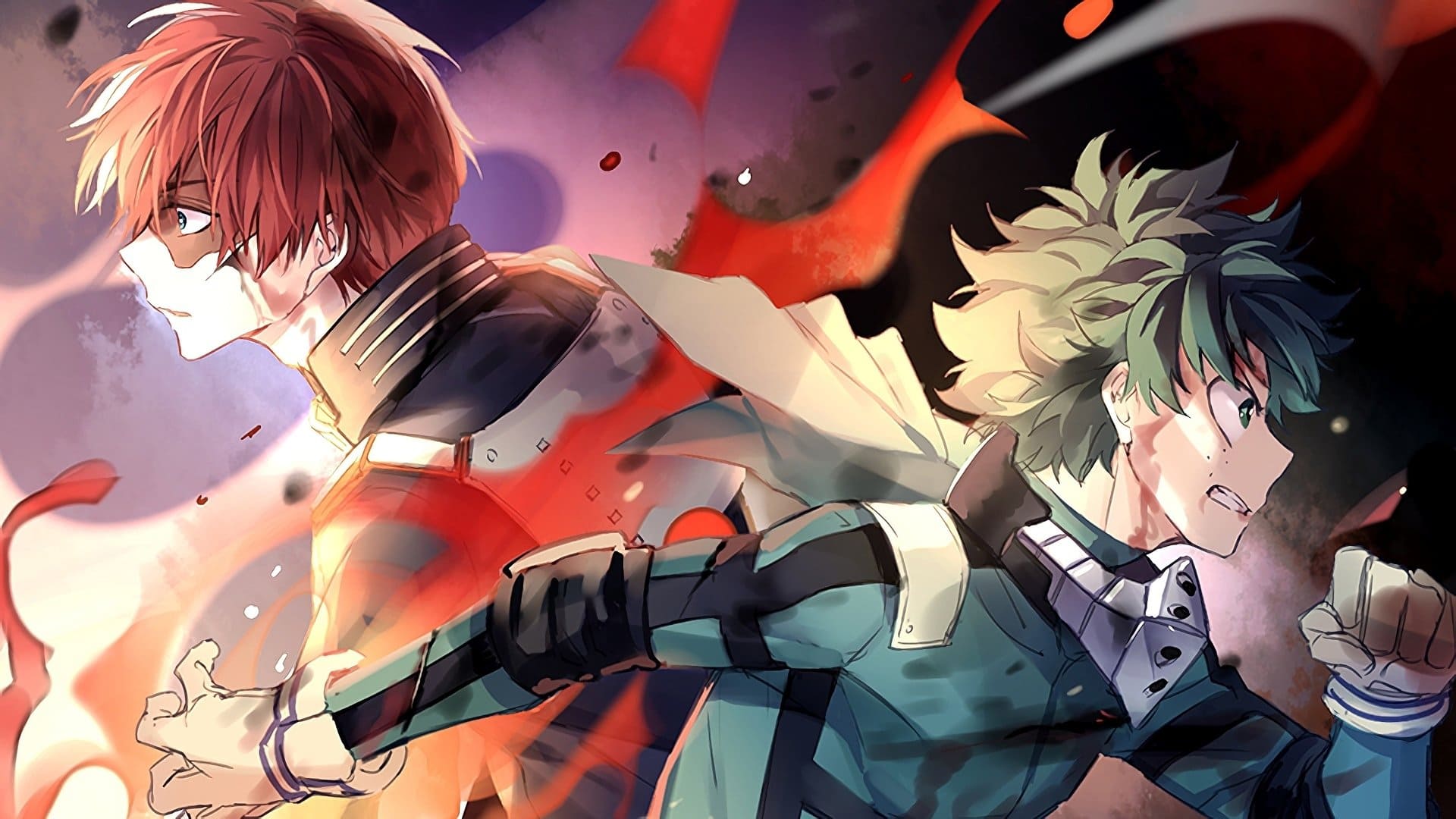 Boku no Hero Academia wallpaper 4K for desktop free download - Shoto Todoroki