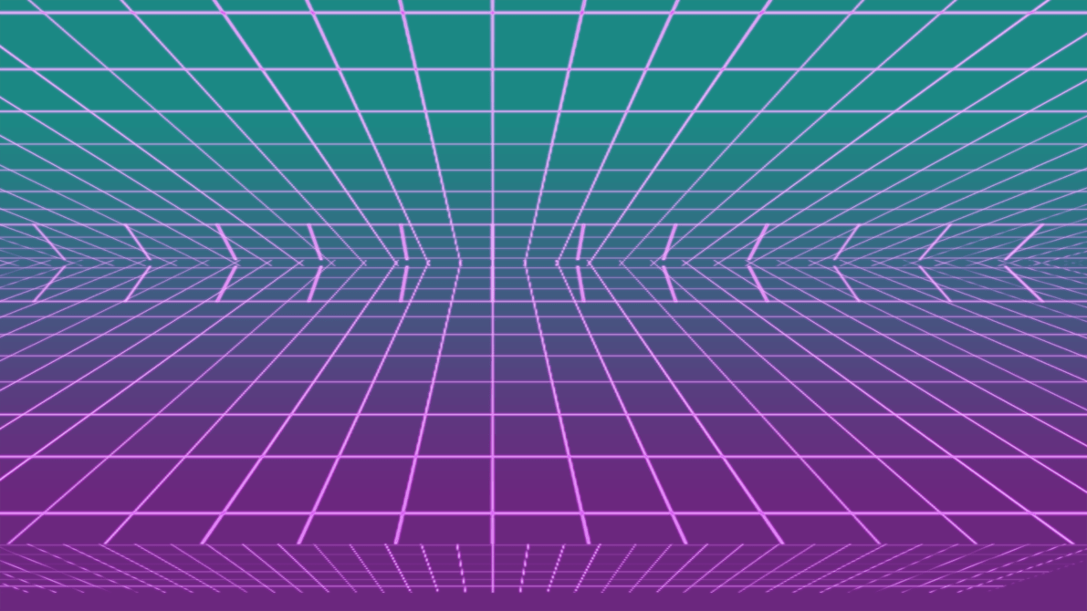 A retro grid background with purple and green - YouTube