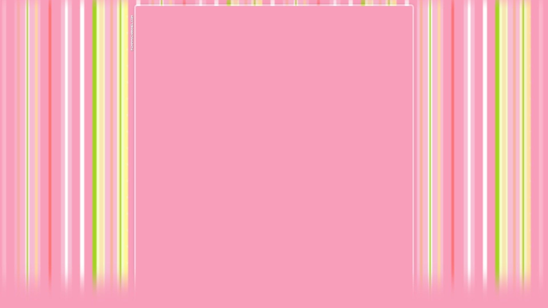 A pink background with a green and white striped border - YouTube