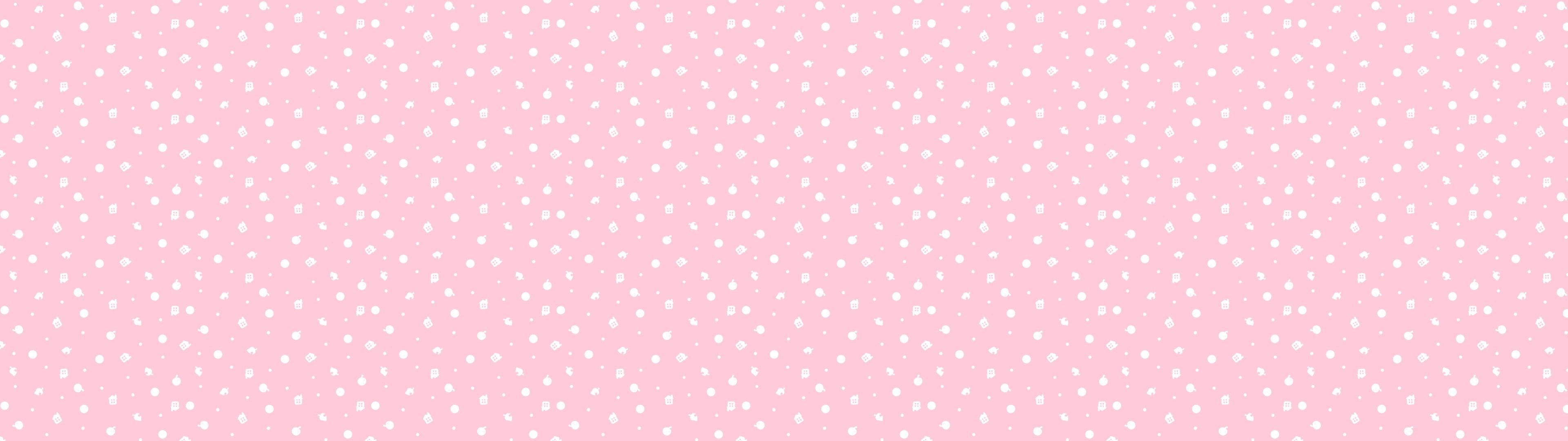 A pink background with white polka dots - YouTube