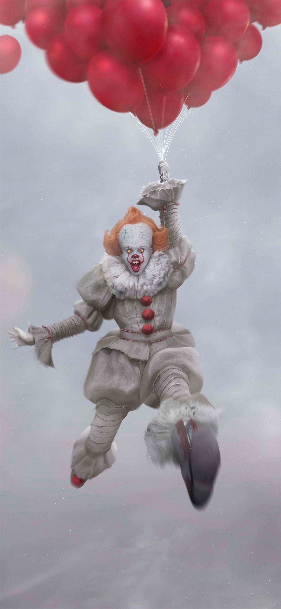 Best Pennywise iPhone X HD Wallpaper