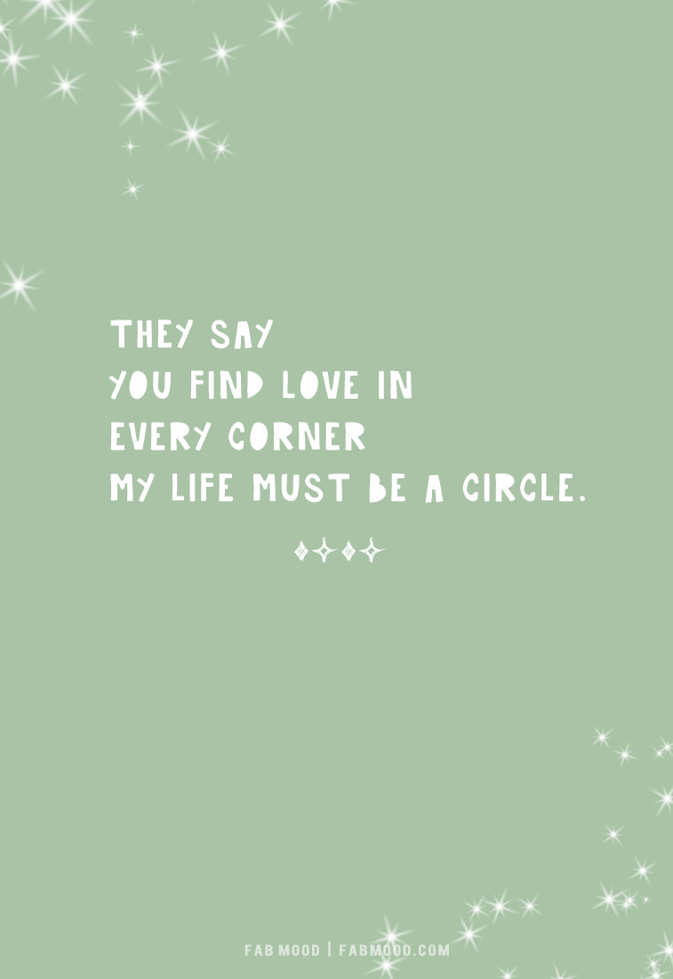 They say you find love in every corner, but i must be a circle - Funny