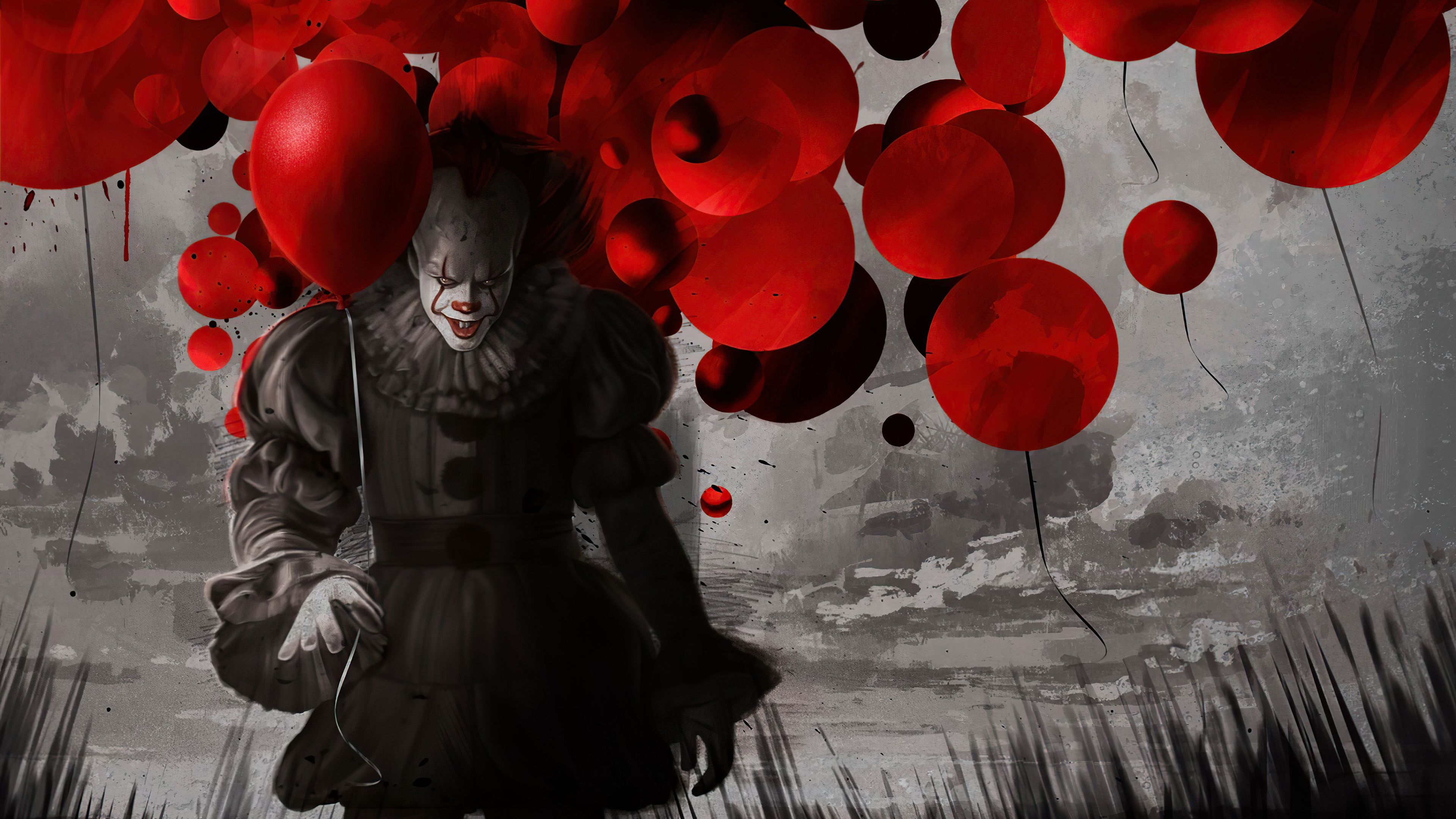 Pennywise the clown from it 2017 wallpaper 1920x1080 - Clown